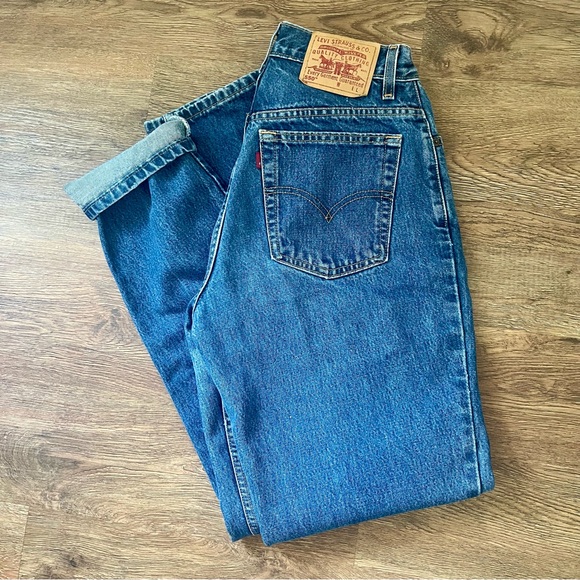 Levi’s 550 Vintage 90’s High rise tapered jeans size 10 miss(10) - Picture 2 of 15